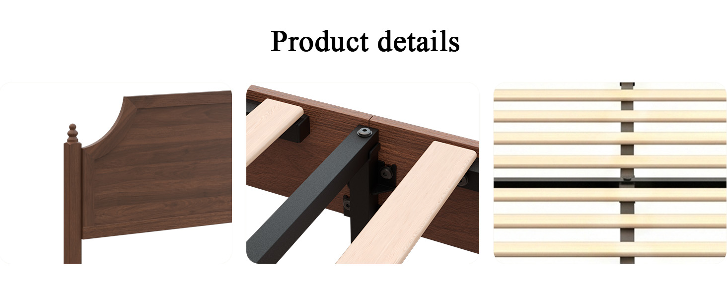 Full Size Platform Bed Frame