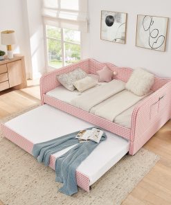 Full‑Size Daybed with Pull‑Out Trundle