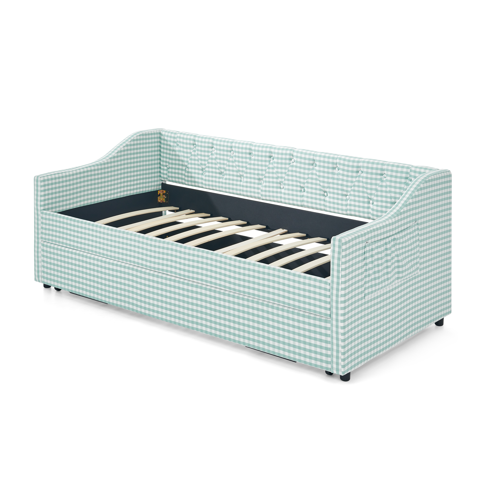 Twin‑Size Upholstered Convertible Daybed
