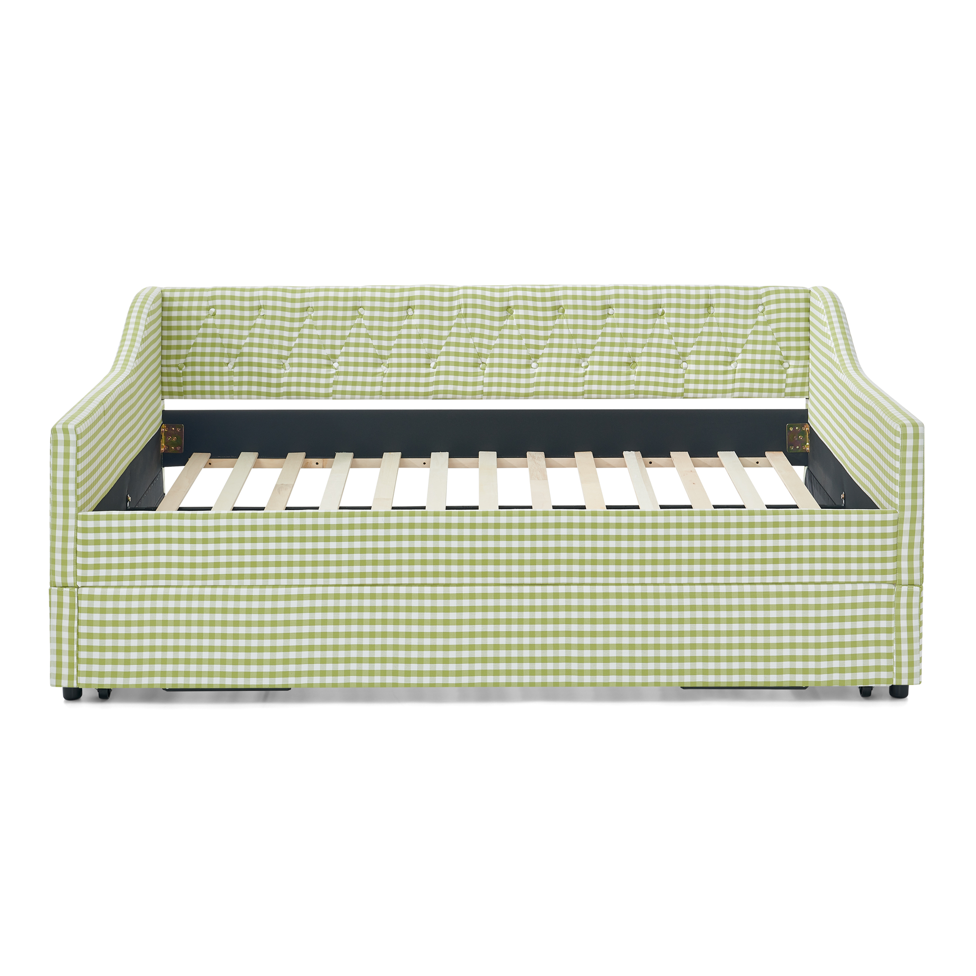Full‑Size Upholstered Convertible Daybed