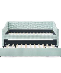 Twin‑Size Upholstered Convertible Daybed