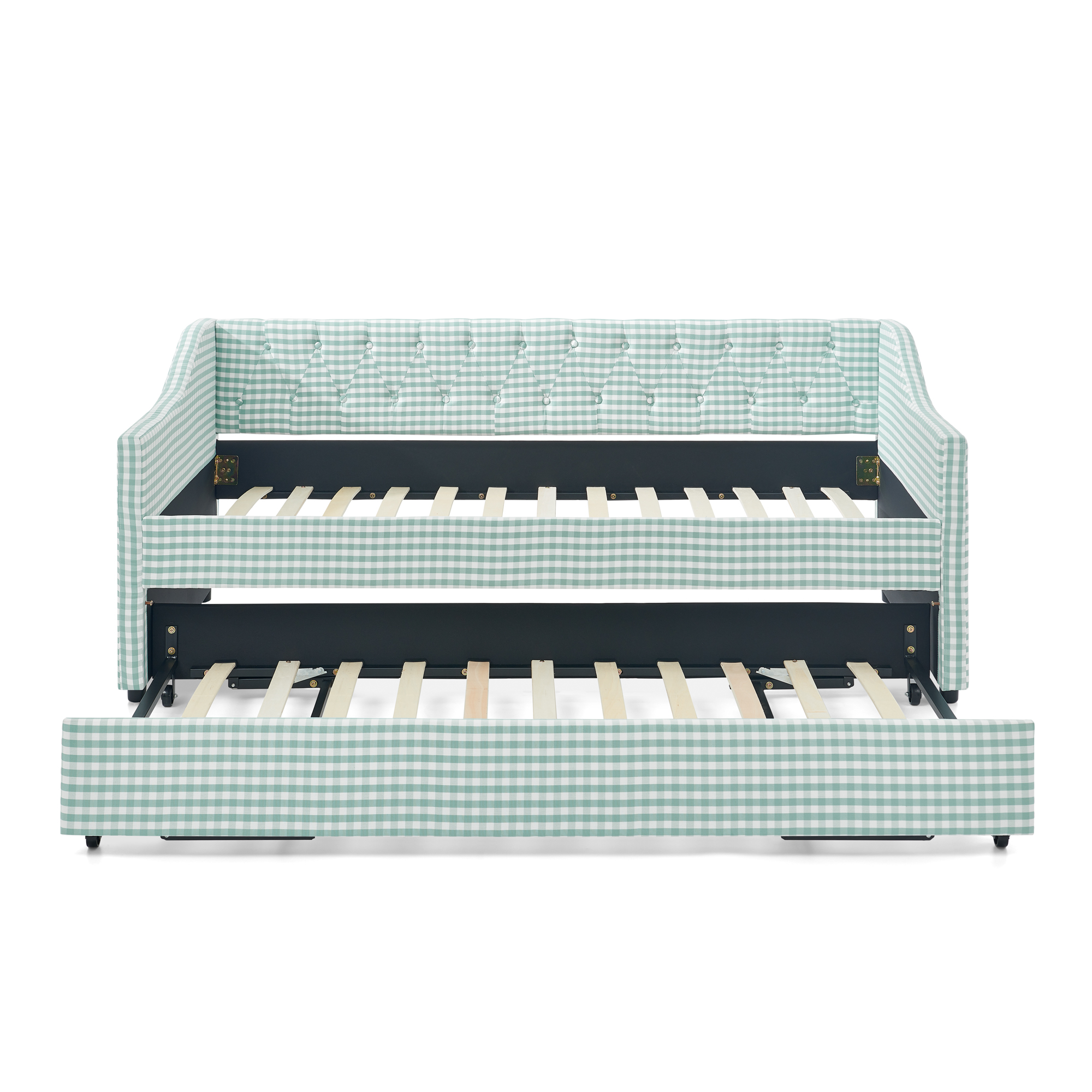Twin‑Size Upholstered Convertible Daybed
