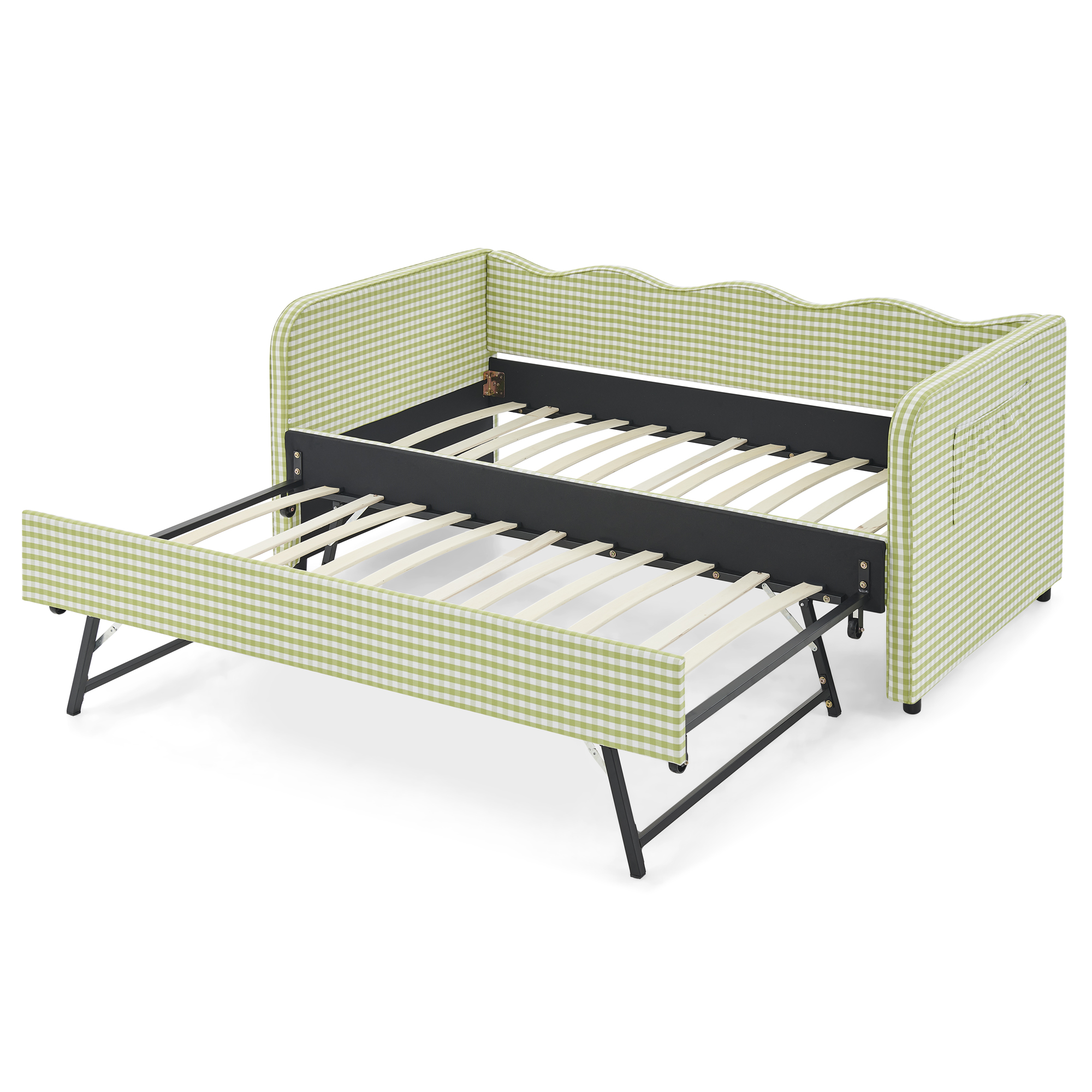 Twin‑Size Daybed with Pull‑Out Trundle