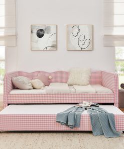 Full‑Size Daybed with Pull‑Out Trundle