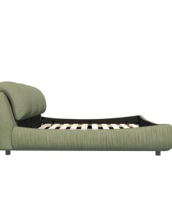 Queen Size Luxury Upholstered Platform Bed