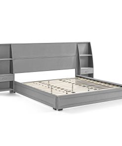 King Size Modern Storage Platform Bed Frame
