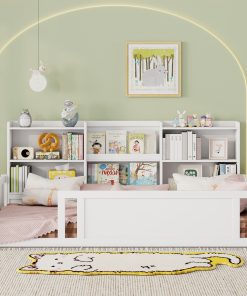 Twin Size Kids Wood Platform Bed