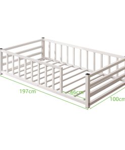 Twin Size Montessori Bed for 2-5 Year Olds
