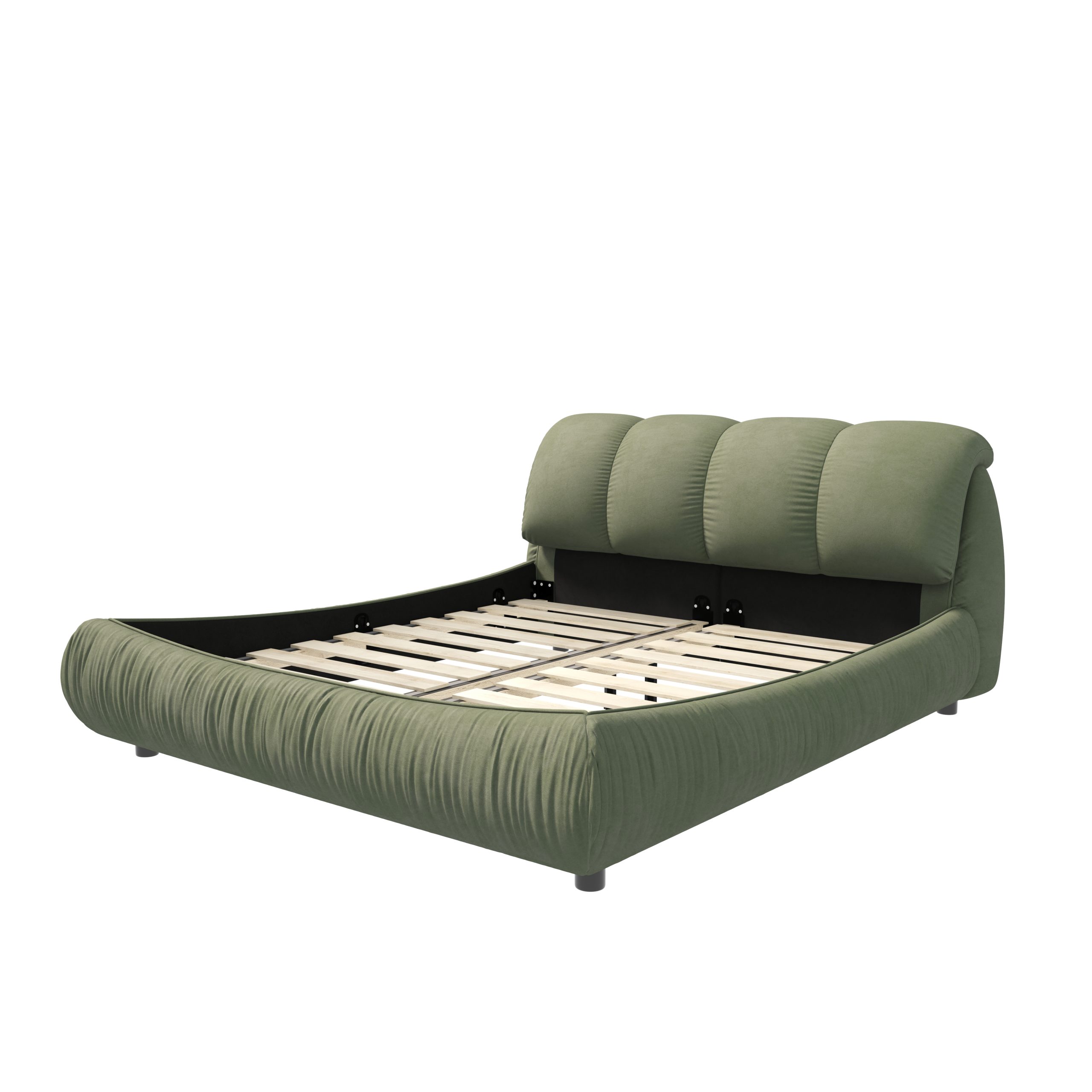 King Size Luxury Upholstered Platform Bed
