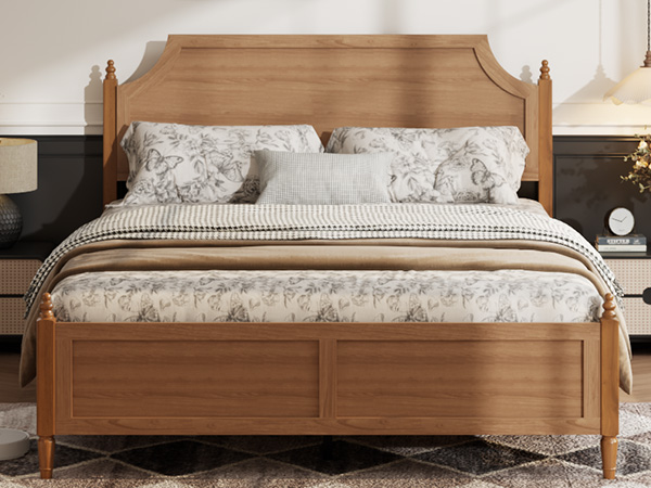 Modern Farmhouse Bed, Queen Size