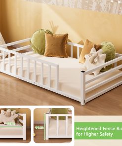 Twin Size Montessori Bed for 2-5 Year Olds