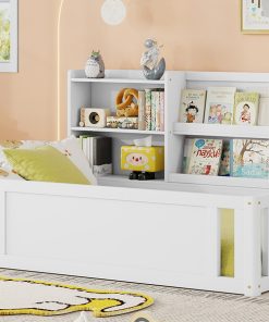 Full Size Kids Wood Platform Bed