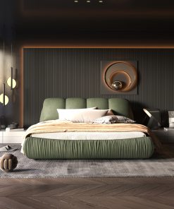 King Size Luxury Upholstered Platform Bed