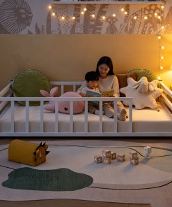 Twin Size Montessori Bed for 2-5 Year Olds