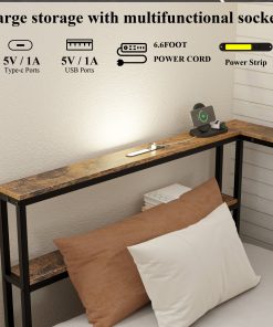 Twin Size Metal Platform Bed Frames with Storage Drawers
