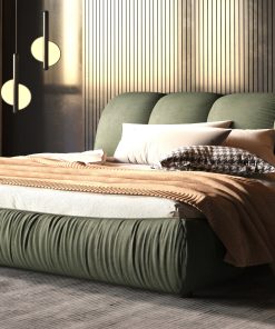 King Size Luxury Upholstered Platform Bed