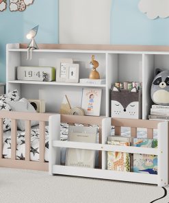 Twin Size Kids Wooden Platform Bed