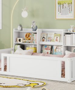 Twin Size Kids Wood Platform Bed