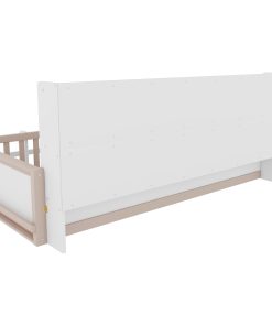 Twin Size Kids Wooden Platform Bed