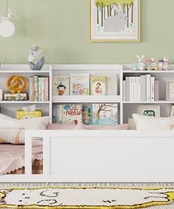 Twin Size Kids Wood Platform Bed