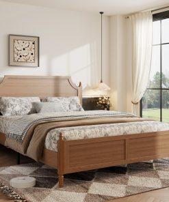 Modern Farmhouse Bed, Queen Size