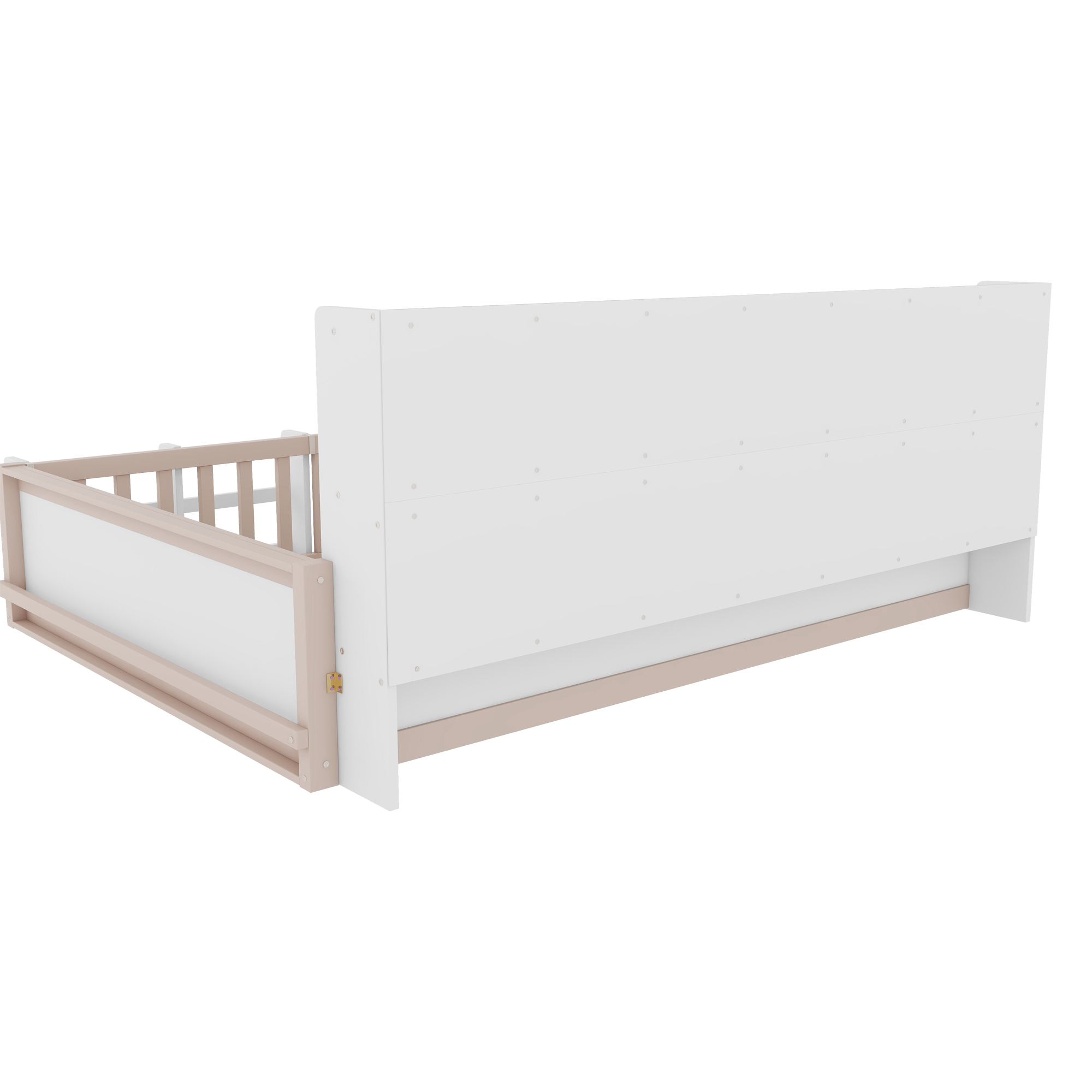 Full Size Kids Wooden Platform Bed