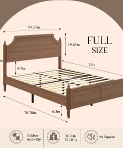 Modern Farmhouse Bed, Full Size