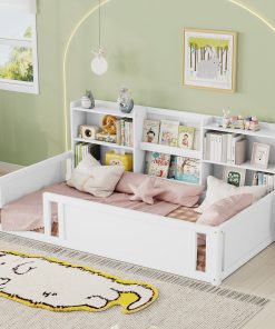 Twin Size Kids Wood Platform Bed