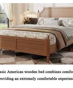 Modern Farmhouse Bed, Queen Size