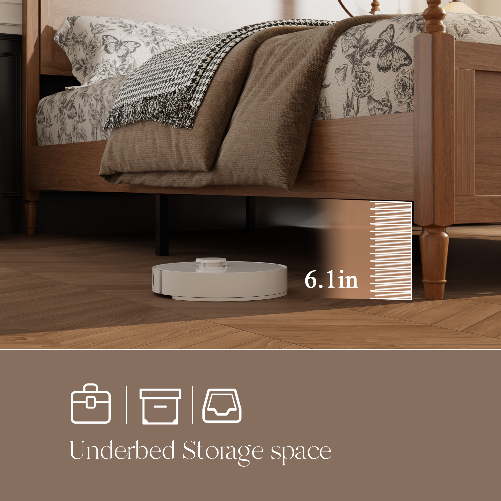 Modern Farmhouse Bed, Full Size