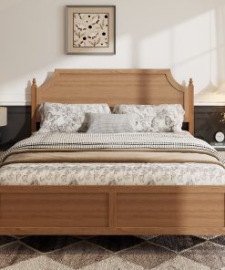 Modern Farmhouse Bed, Queen Size