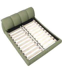 Queen Size Luxury Upholstered Platform Bed