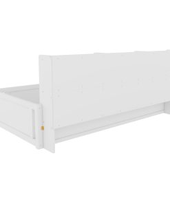 Twin Size Kids Wood Platform Bed