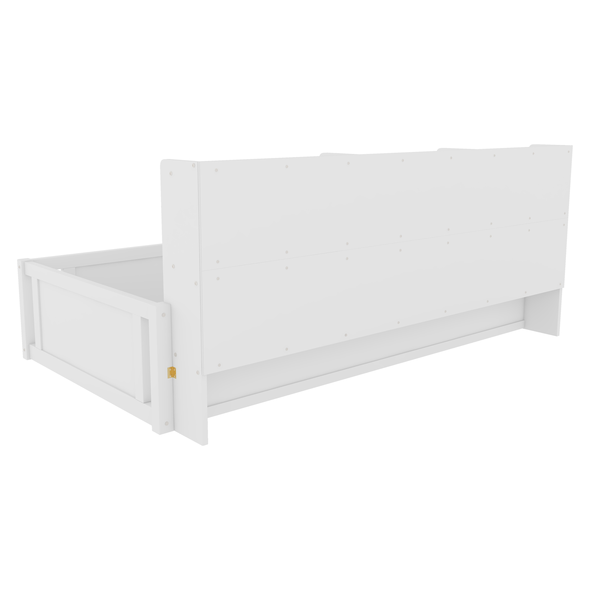 Twin Size Kids Wood Platform Bed