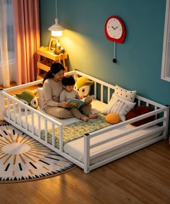Full Size Montessori Bed for 2-5 Year Olds
