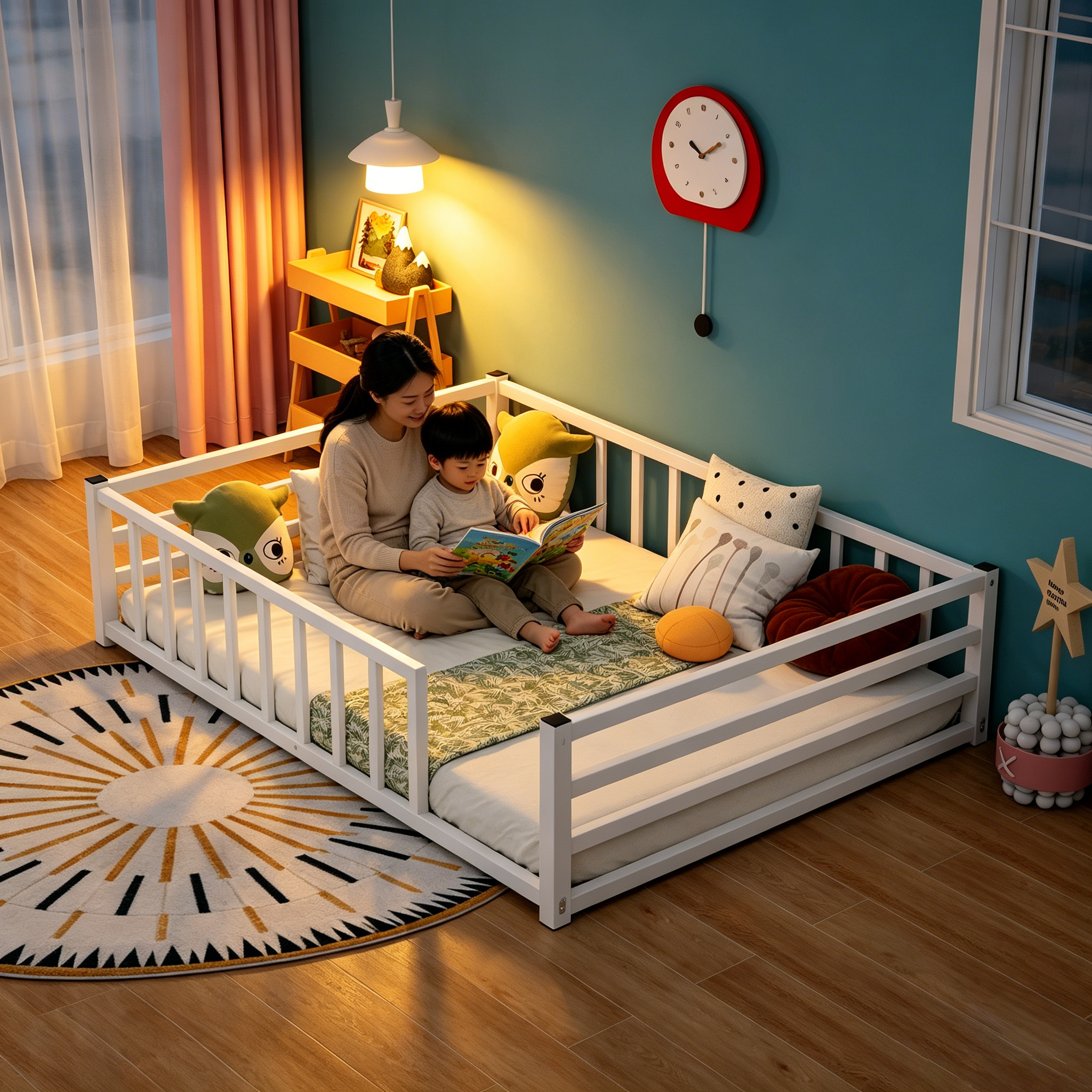 Full Size Montessori Bed for 2-5 Year Olds