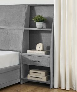 Queen Size Modern Storage Platform Bed Frame