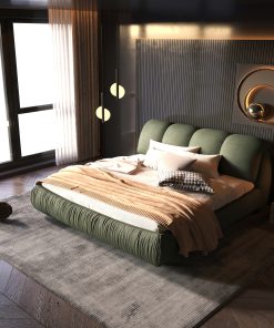 King Size Luxury Upholstered Platform Bed