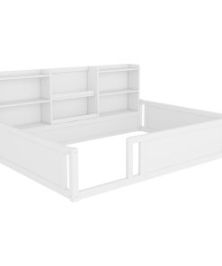 Full Size Kids Wood Platform Bed