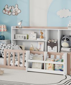 Twin Size Kids Wooden Platform Bed