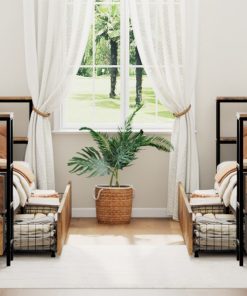 Twin Size Metal Platform Bed Frames with Storage Drawers