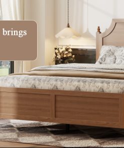 Modern Farmhouse Bed, Queen Size