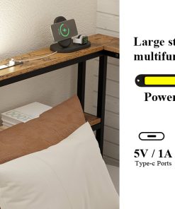 Twin Size Metal Platform Bed Frames with Storage Drawers