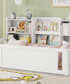 Twin Size Kids Wood Platform Bed