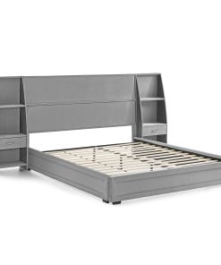 Queen Size Modern Storage Platform Bed Frame