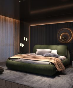 King Size Luxury Upholstered Platform Bed