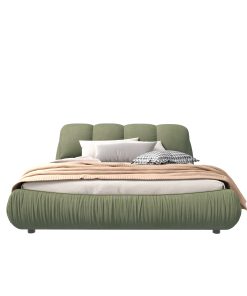 King Size Luxury Upholstered Platform Bed