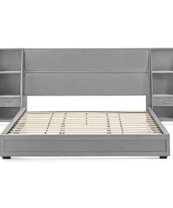 King Size Modern Storage Platform Bed Frame