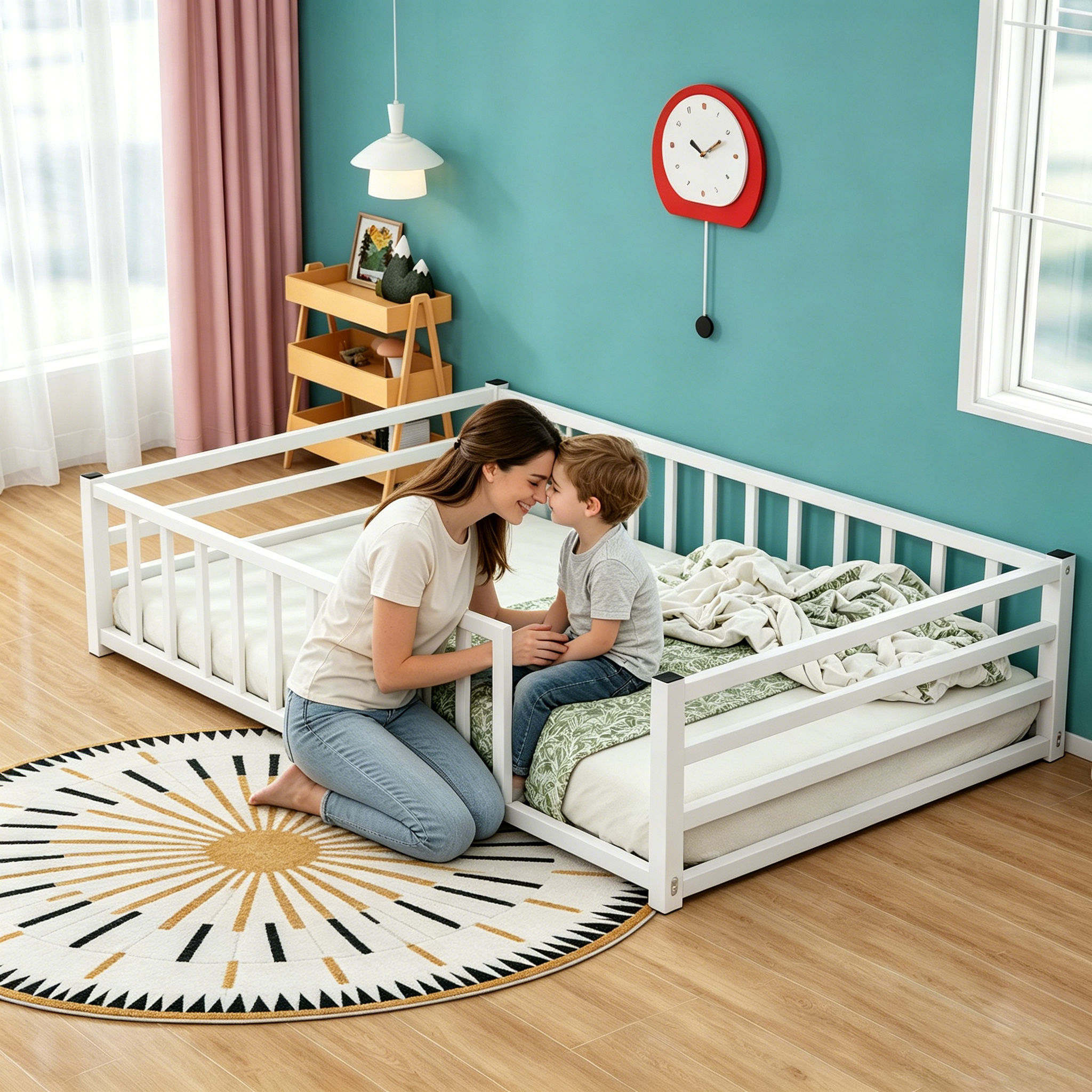 Full Size Montessori Bed for 2-5 Year Olds