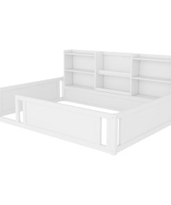 Full Size Kids Wood Platform Bed